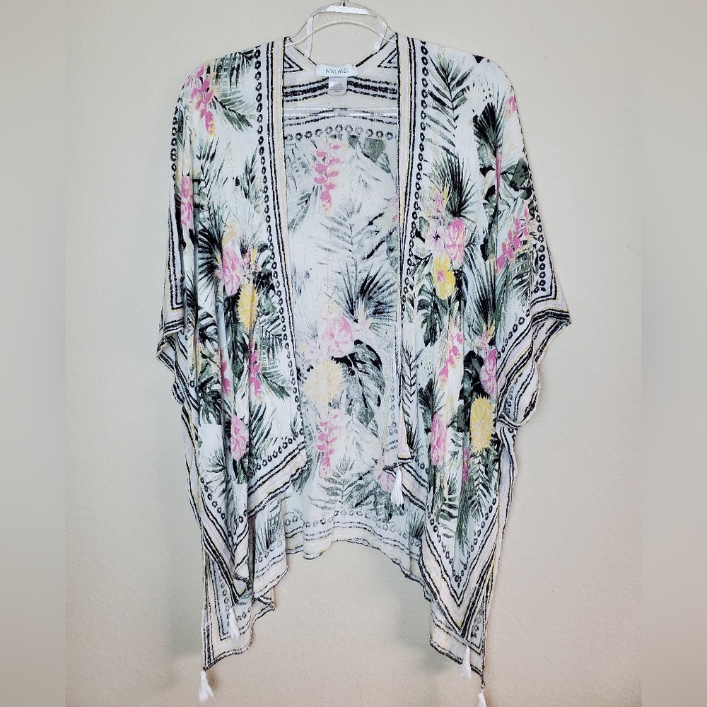 Nine West tropical summer kimono